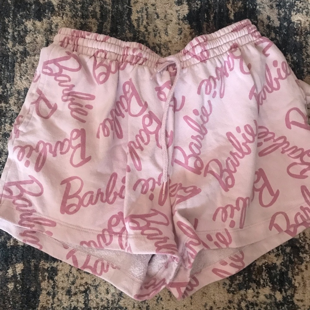 Pink Barbie shorts